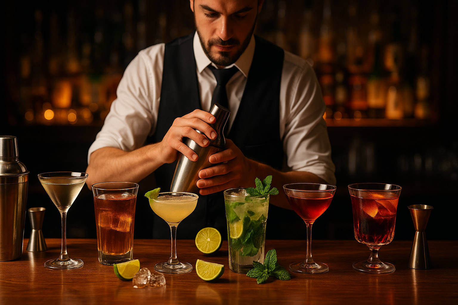 Top 10 Classic Cocktails Every Bartender Should Master: Complete Recipes & Mixology Guide